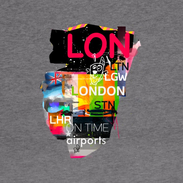 London modern collage design by Woohoo